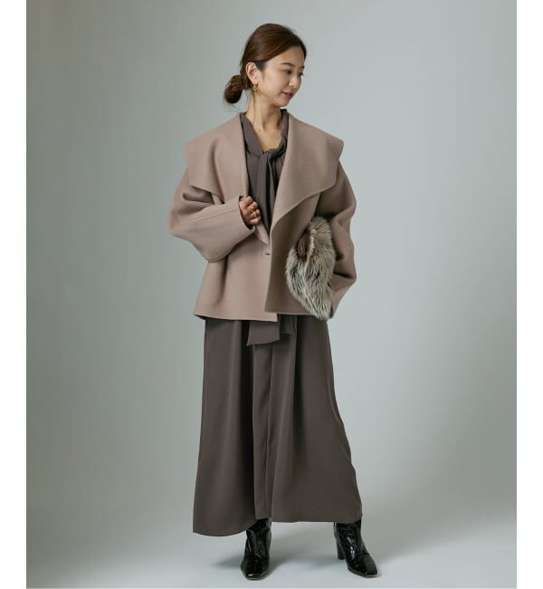 VERMEIL par iena「《追加》NEW 2WAY ボウタイワンピース」|ワンピース|