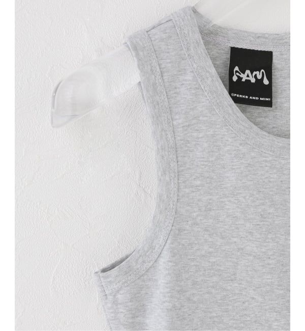 PULP「P.A.M. / パークスアンドミニ SMOKE AND MIRRORS SPLIT RACER TANK」|タンクトップ|