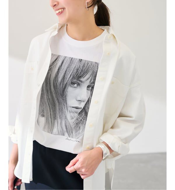 FRAMeWORK「COUTURE D`ADAM/クチュールドアダム JANE TEE」|Tシャツ・カットソー|ホワイト