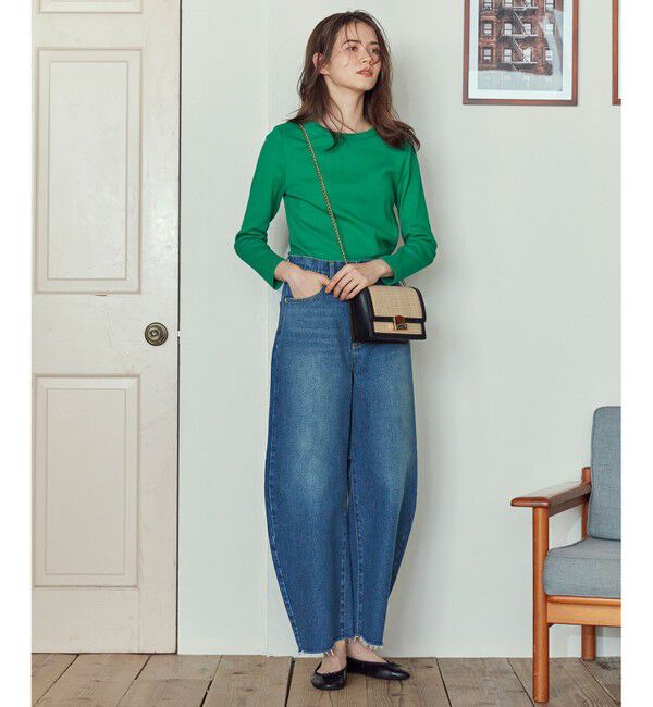 23区「【SLOW/一部店舗限定】SLOW DENIM カーヴィーデニム」|デニム|