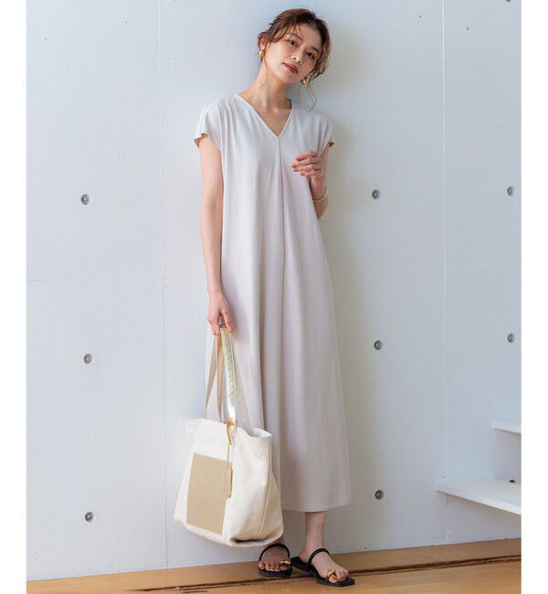 23区「【SLOW/一部店舗限定】コンパクトインレー ワンピース」|ワンピース|