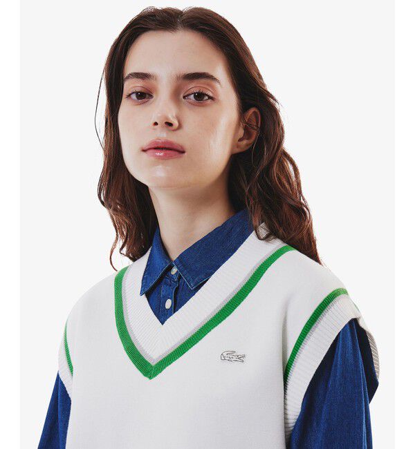 LACOSTE「チルデンニットベスト」|ベスト・ジレ|