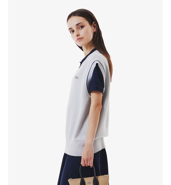 LACOSTE「チルデンニットベスト」|ベスト・ジレ|