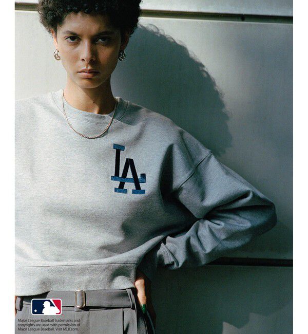 ROPE「【MLB COLLECTION BY JUN】ロゴスウェット」|スウェット・ジャージ|グレー(07)