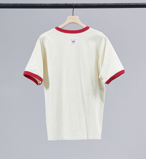 ABAHOUSE「【FRUIT OF THE LOOM】リンガー クルーネック ショートスリーブ」|Tシャツ・カットソー|