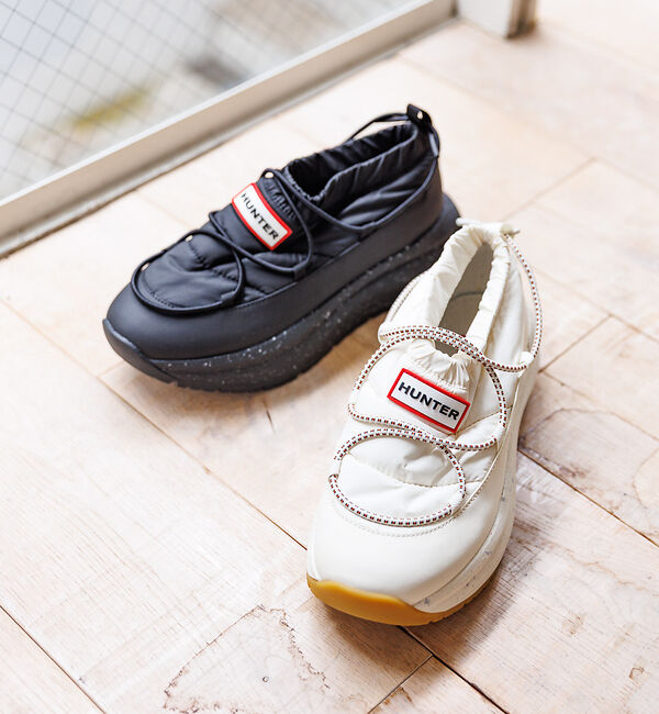 Rouge vif「【HUNTER/ハンター】厚底スリッポン/SLIPON TRAINER/厚底/ス」|スニーカー|