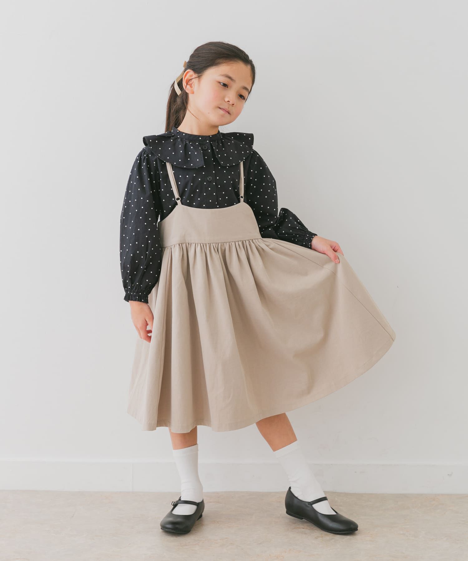 URBAN RESEARCH DOORS「キャミソールジャンパースカート(KIDS)」|ワンピース|