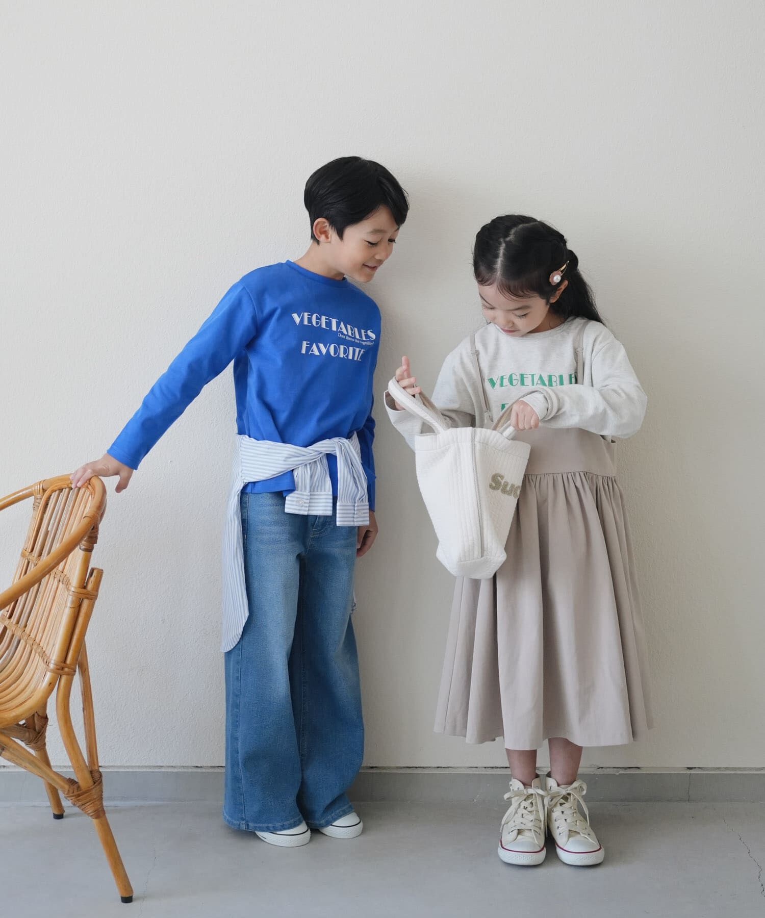 URBAN RESEARCH DOORS「キャミソールジャンパースカート(KIDS)」|ワンピース|