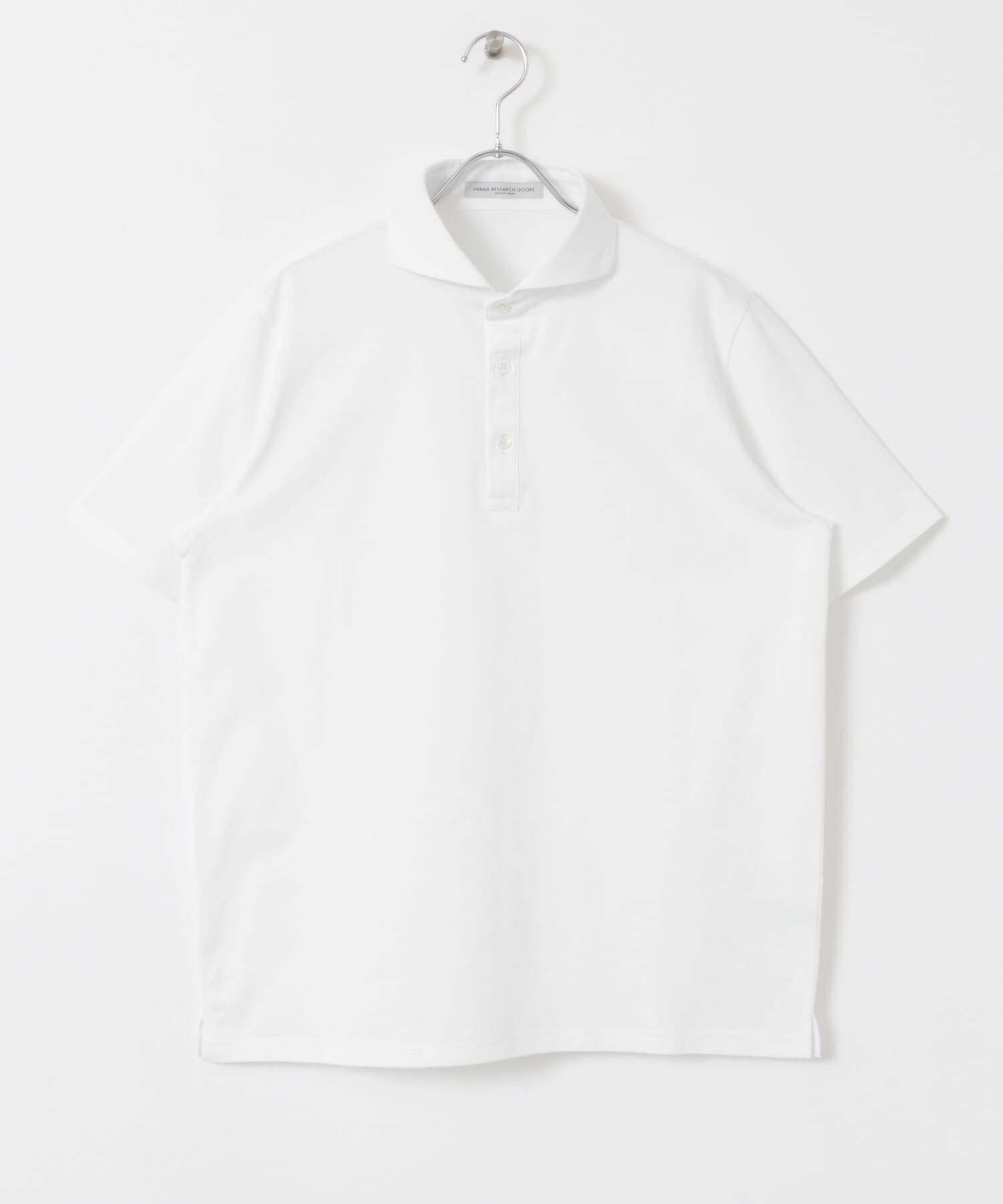 URBAN RESEARCH DOORS「『吸水速乾』LIFE STYLE TAILOR　カッタウェイ半袖プルオーバー」|シャツ・ブラウス|