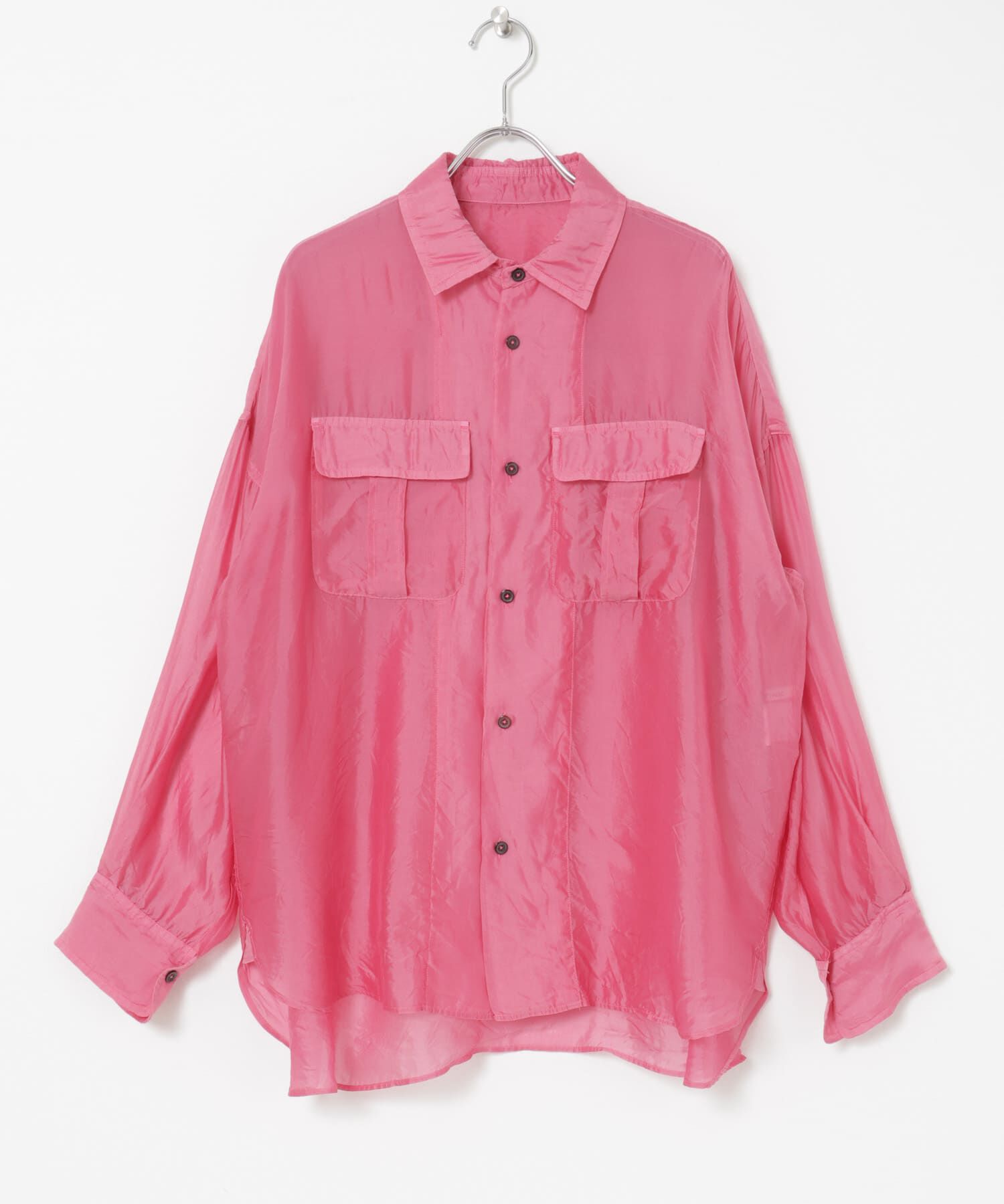 URBAN RESEARCH「CURRENTAGE　SILK CUPRO WASH SHIRTS」|シャツ・ブラウス|