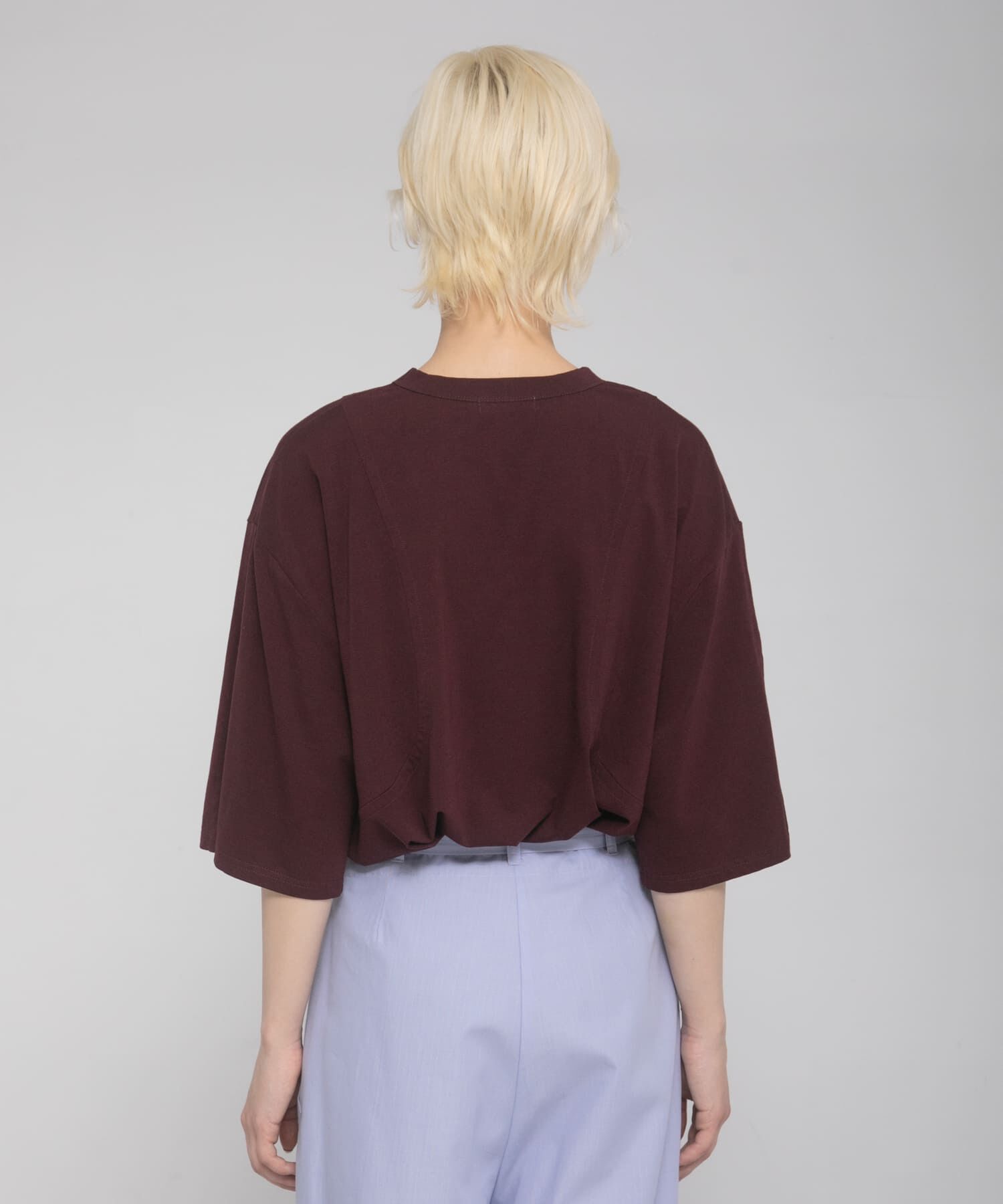 LAATO「shirring over tee」|Tシャツ・カットソー|