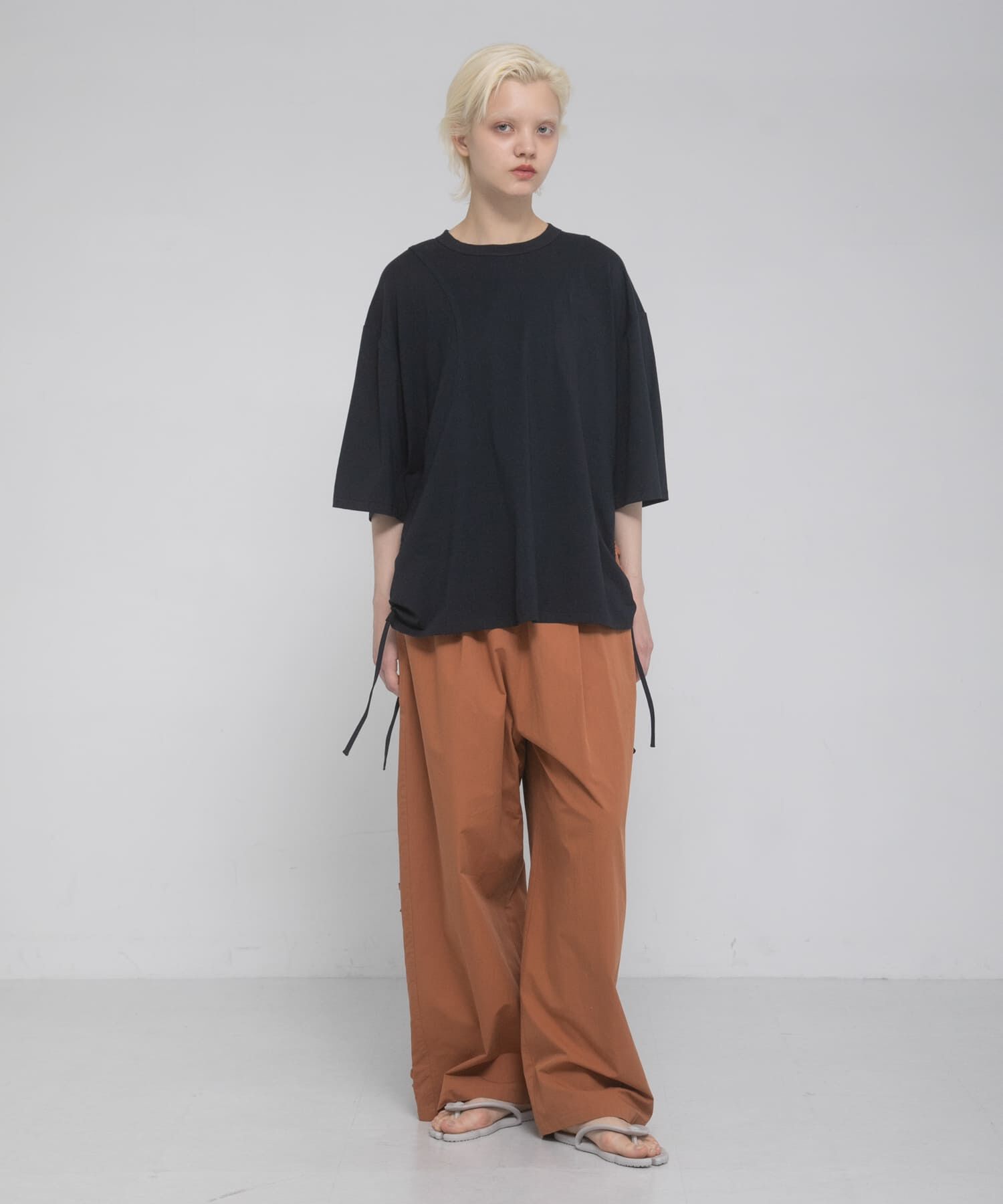 LAATO「shirring over tee」|Tシャツ・カットソー|