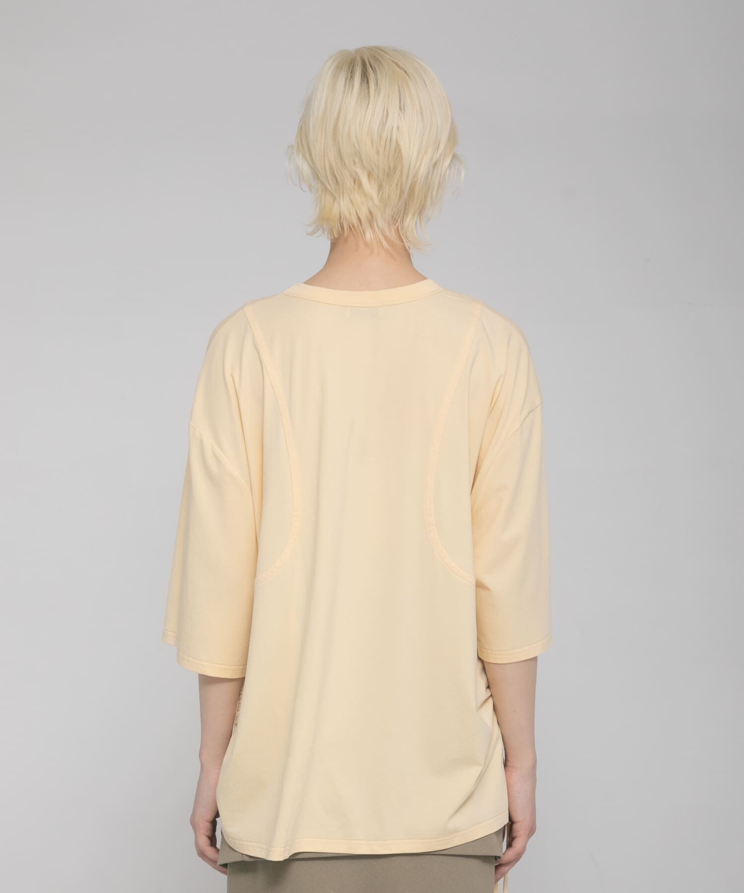 LAATO「shirring over tee」|Tシャツ・カットソー|