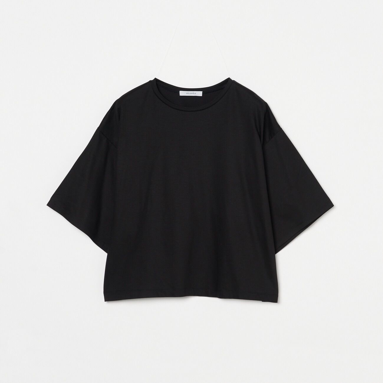 HELIOPOLE「HELIOPOLE SLIT SLEEVE  TEE」|Tシャツ・カットソー|ブラック