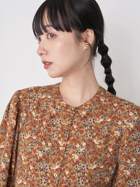 earth music&ecology「フラワーティアードワンピース」|ワンピース|