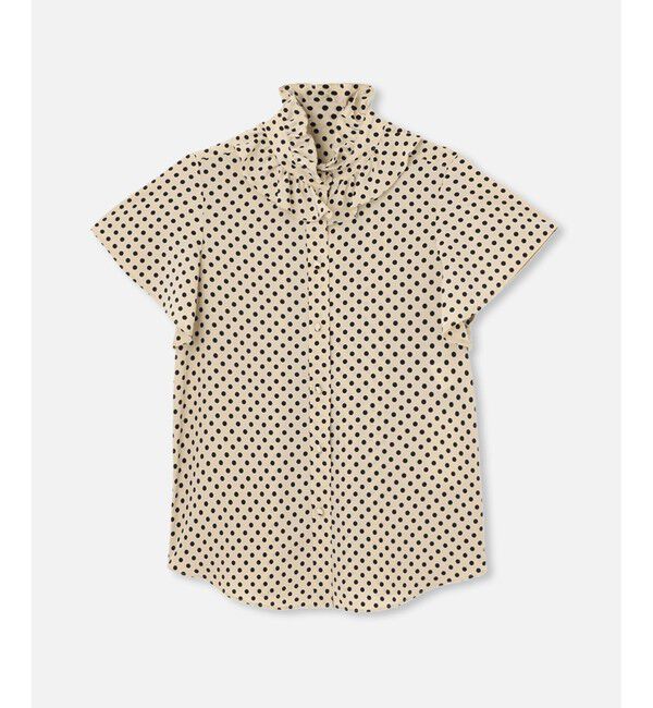 LOULOU WILLOUGHBY「◇【LOULOU WILLOUGHBY】デシンドットフレアスリーブブラウス」|シャツ・ブラウス|