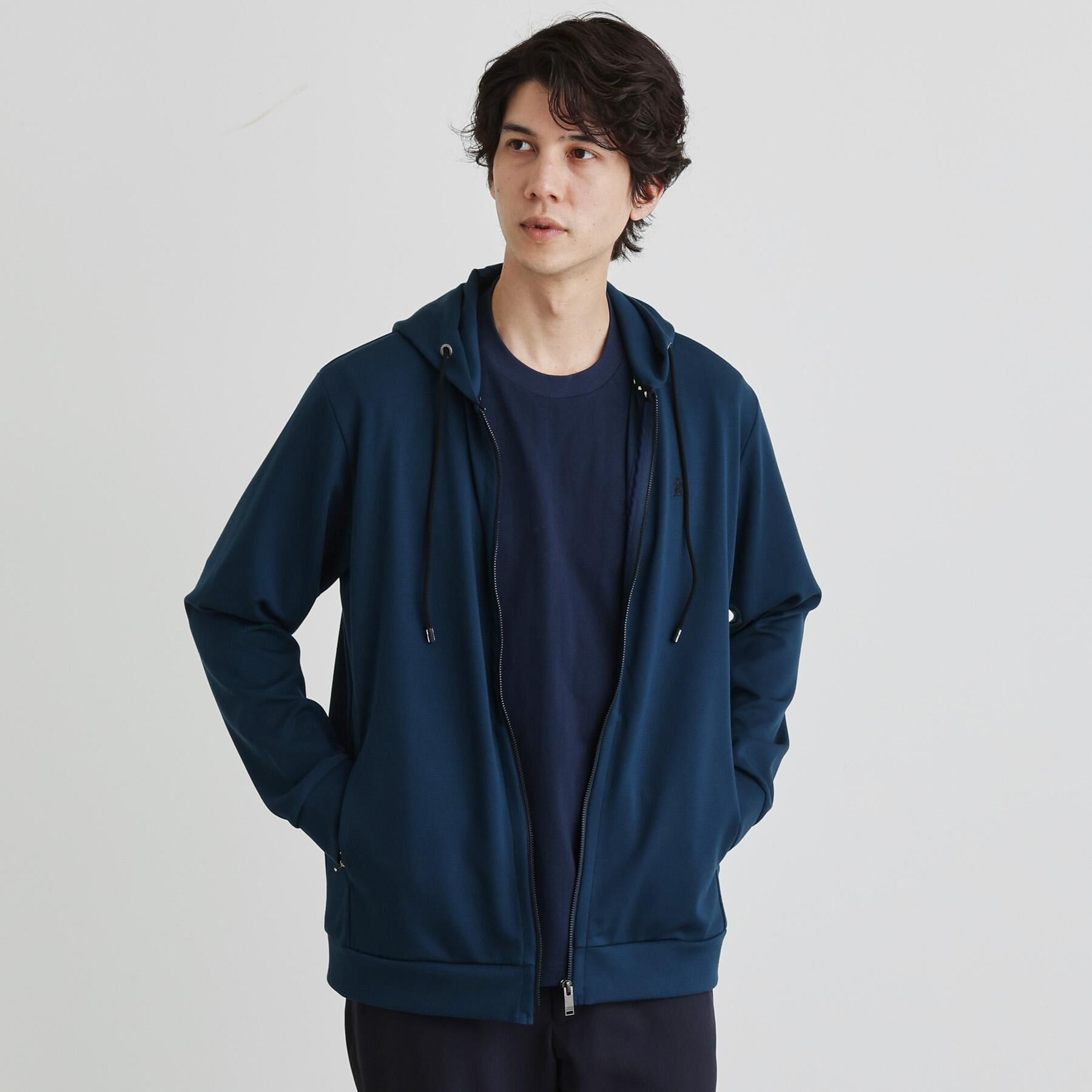 TAKEO KIKUCHI「【LIMITED】ダンボール ジップアップ パーカ」|パーカー|