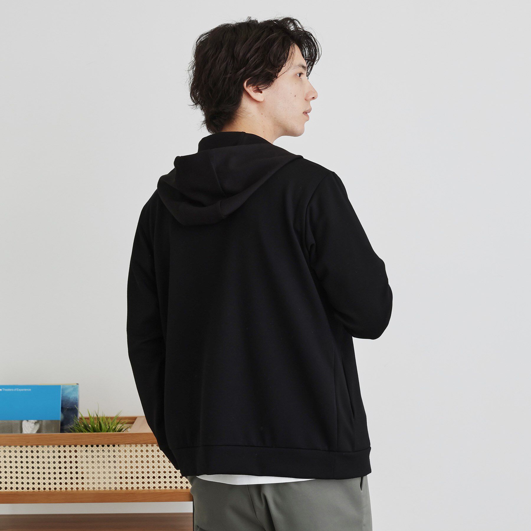 TAKEO KIKUCHI「【LIMITED】ダンボール ジップアップ パーカ」|パーカー|
