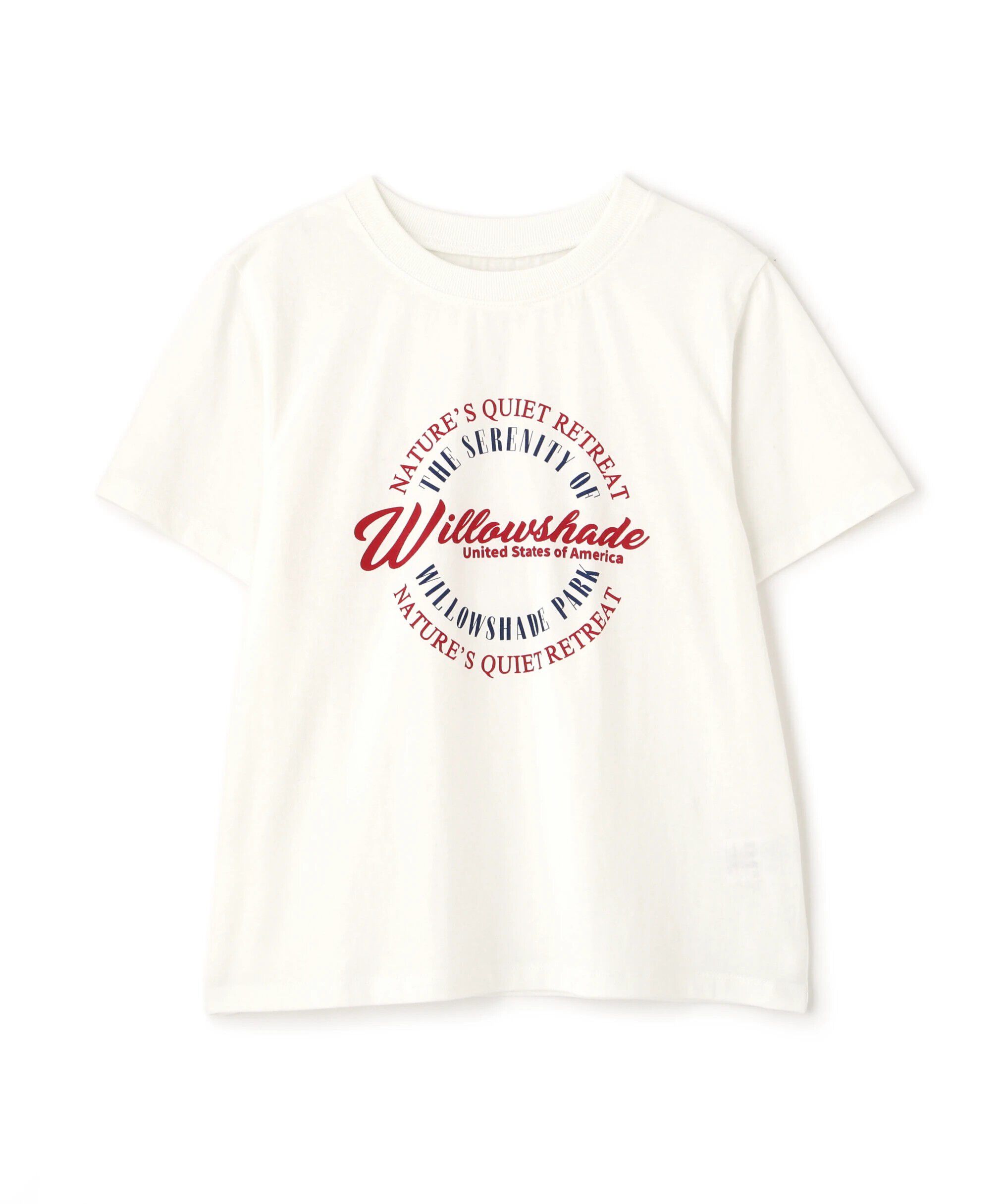  「サークルロゴプリントTシャツ」|Tシャツ・カットソー|