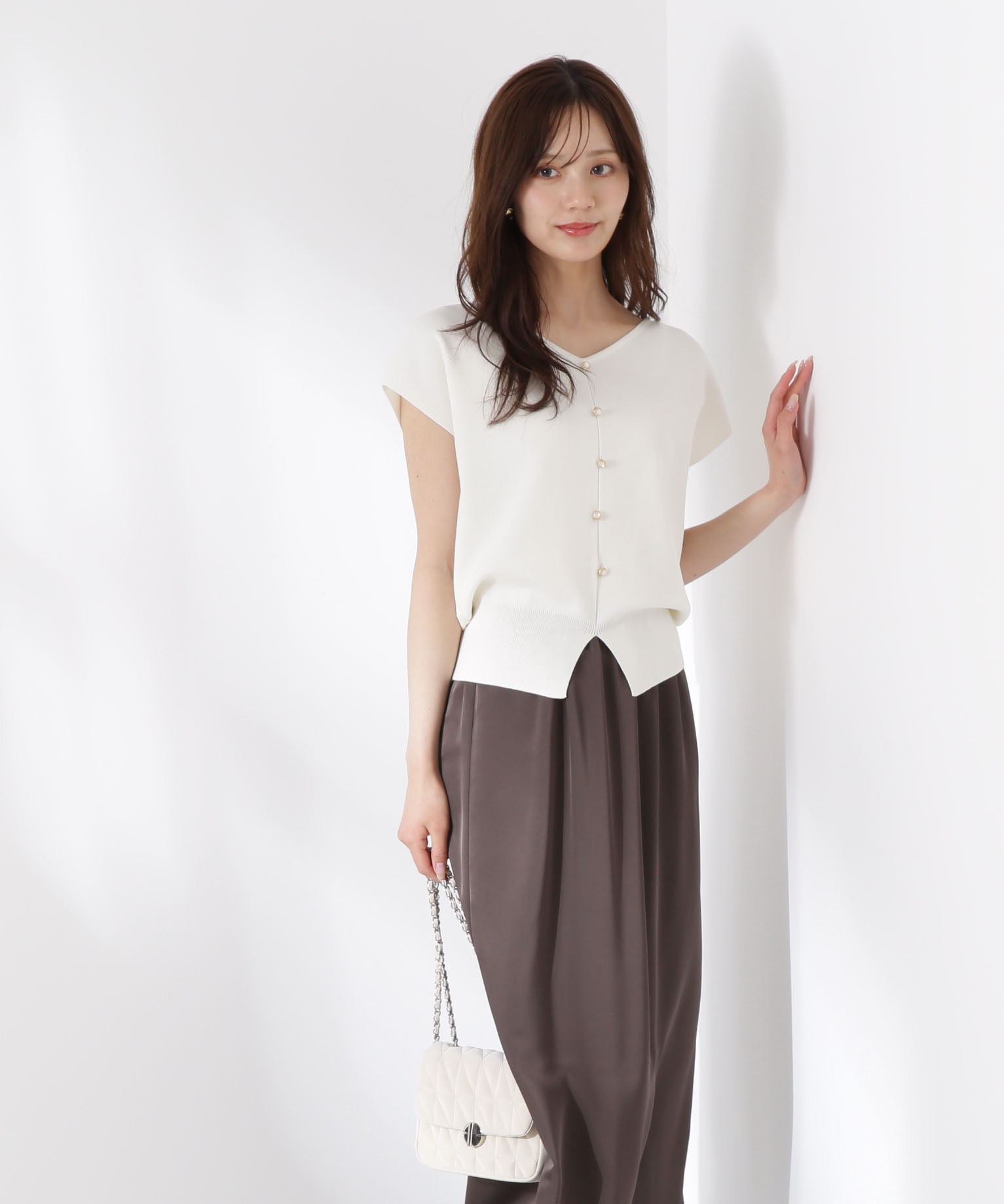 PROPORTION BODY DRESSING「前後2way総針ニット」|ニット・セーター|