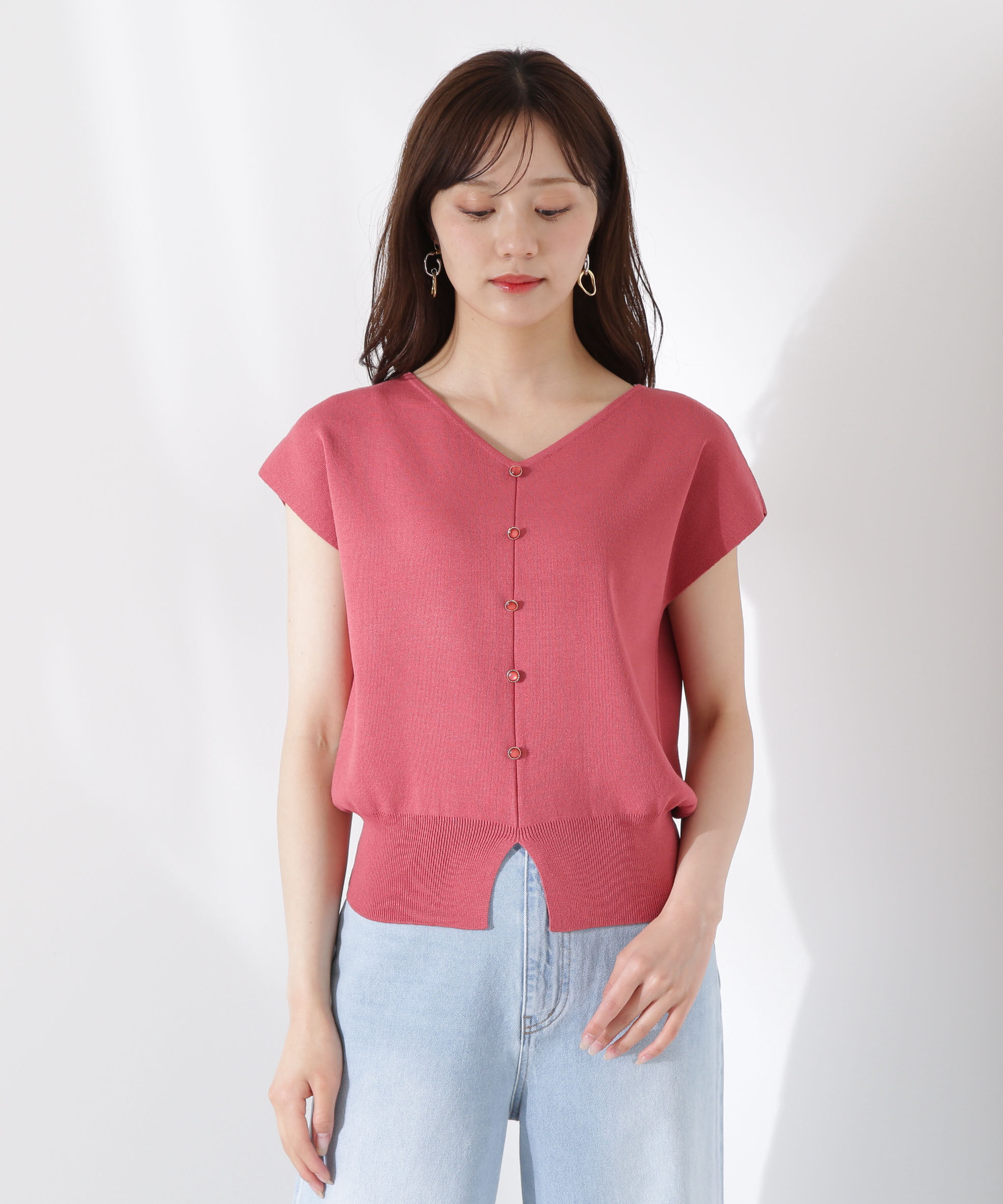 PROPORTION BODY DRESSING「前後2way総針ニット」|ニット・セーター|