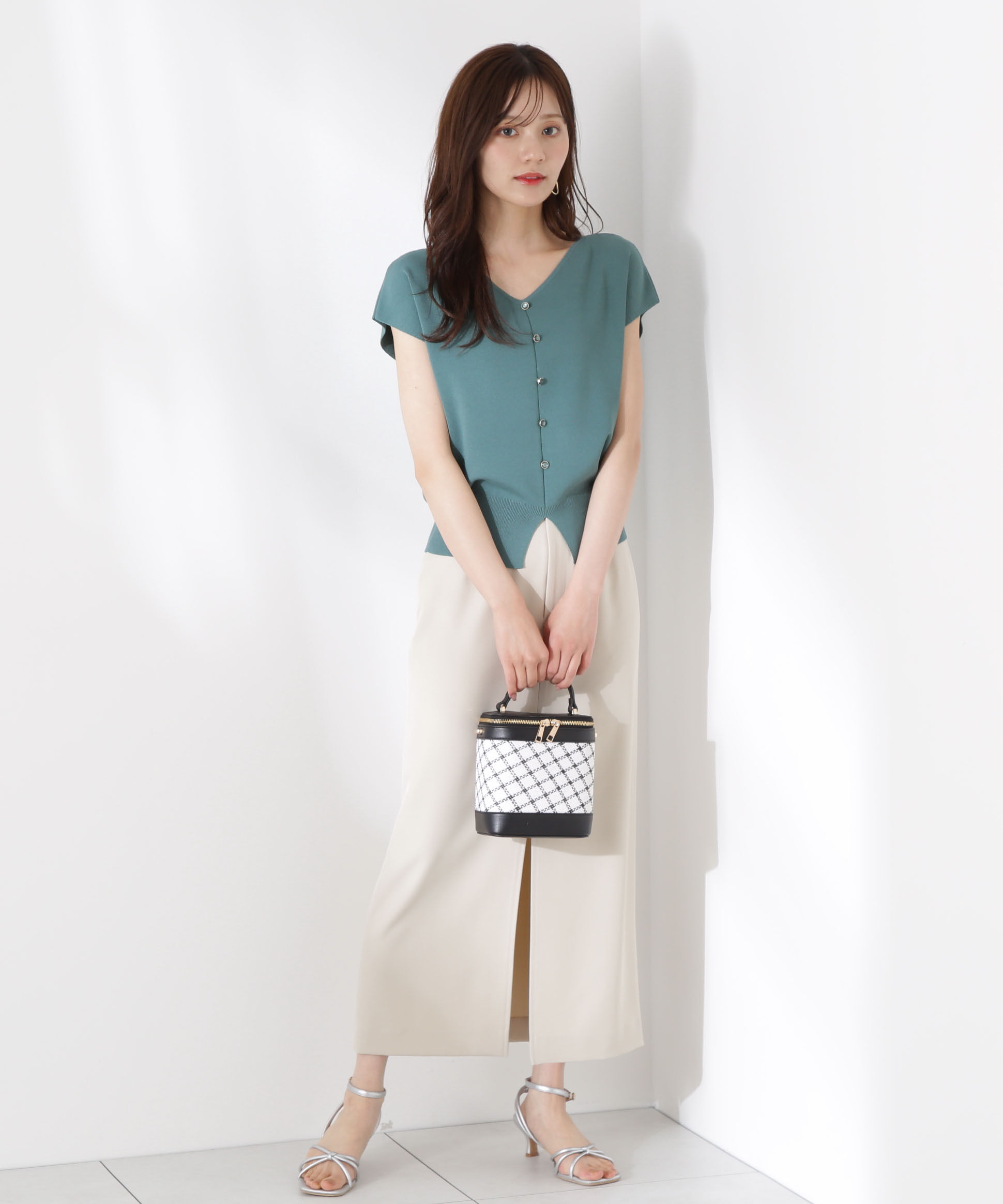 PROPORTION BODY DRESSING「前後2way総針ニット」|ニット・セーター|
