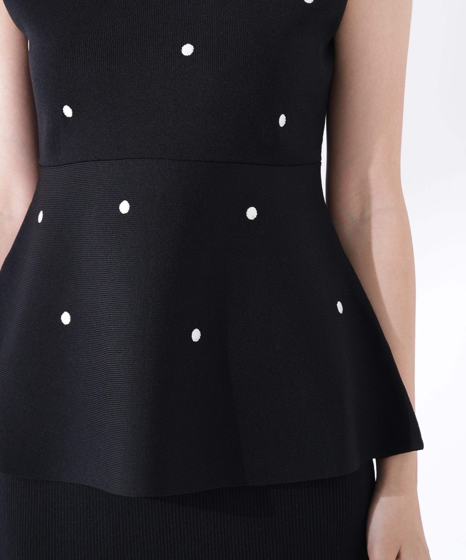PROPORTION BODY DRESSING「ドット刺繍ニットセットアップ」|ワンピース|