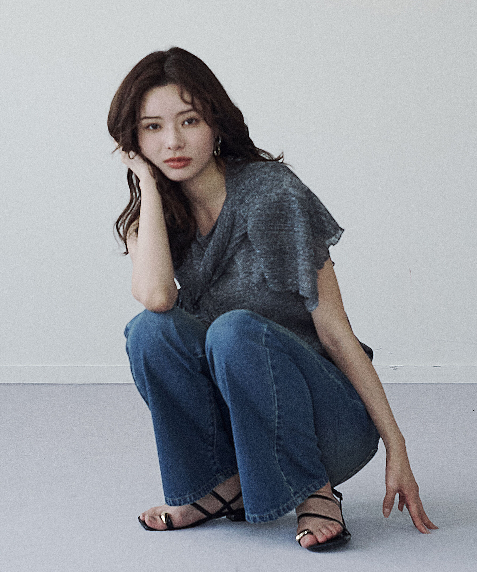PROPORTION BODY DRESSING「シアーリブニットアンサンブル」|ニット・セーター|