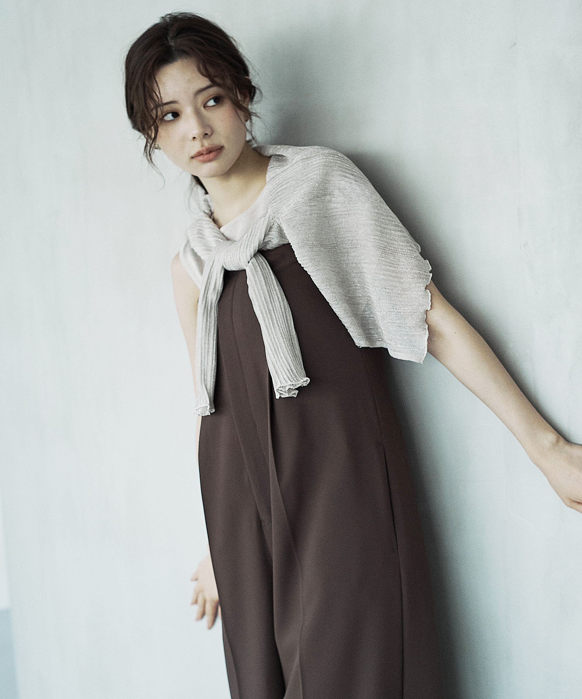 PROPORTION BODY DRESSING「シアーリブニットアンサンブル」|ニット・セーター|