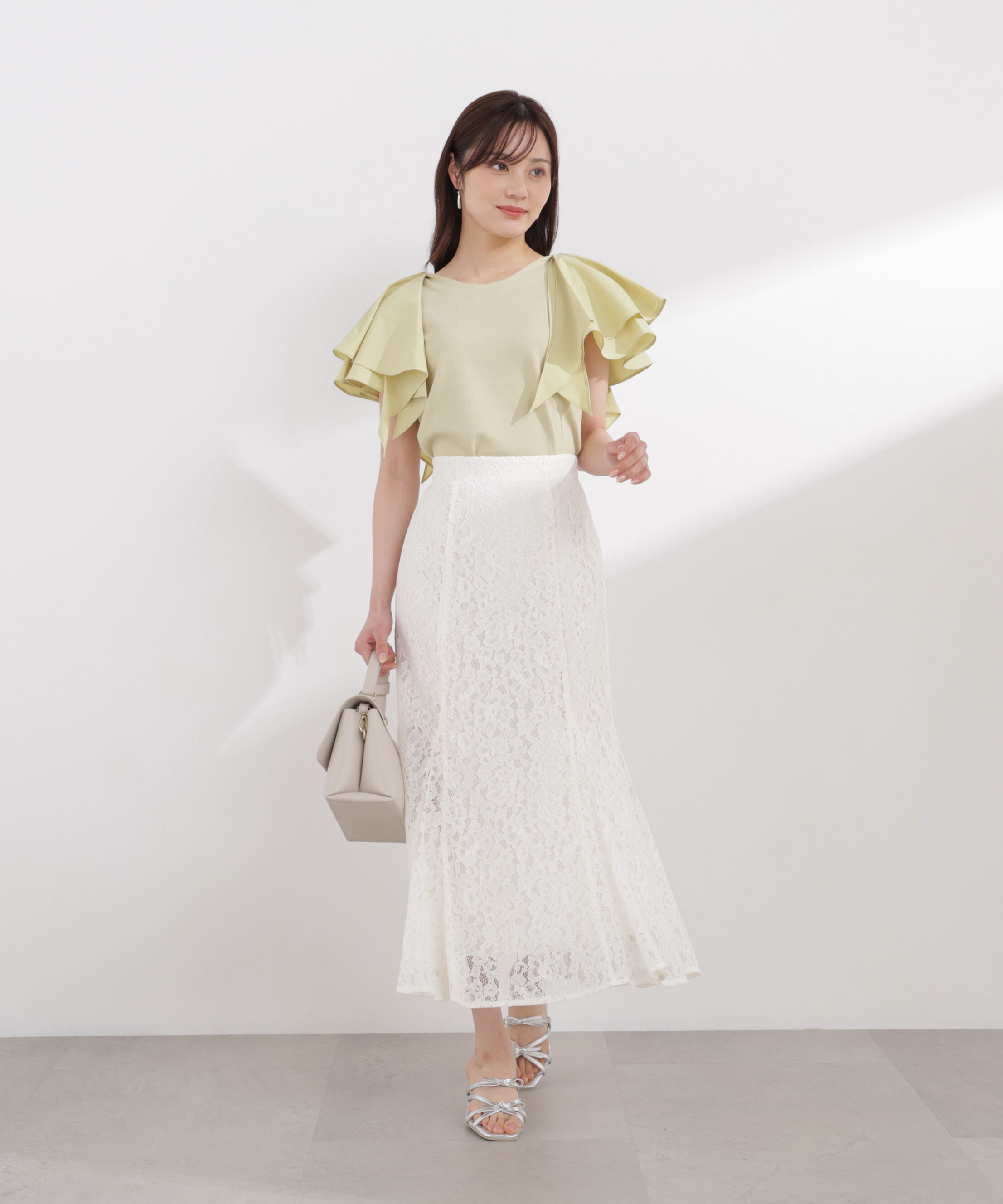 PROPORTION BODY DRESSING「レースマーメイドスカート 26SS」|スカート|