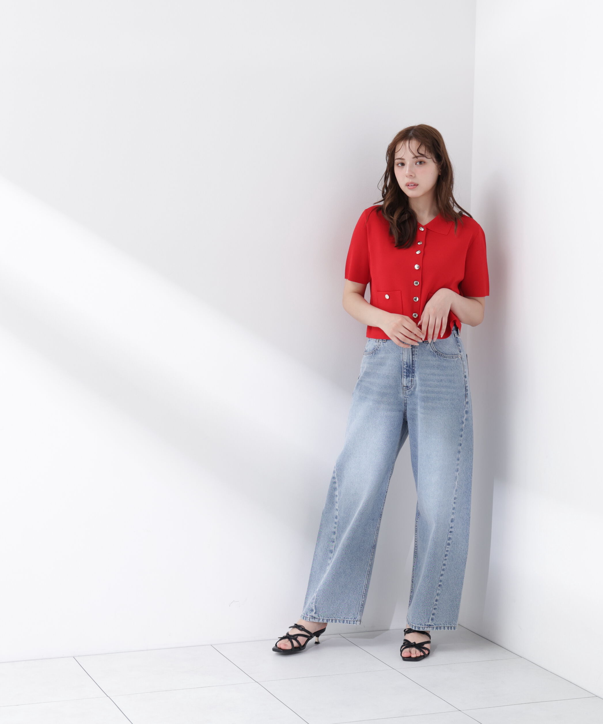 PROPORTION BODY DRESSING「〈a/mie〉ワイドバレルパンツ 26SS」|その他|