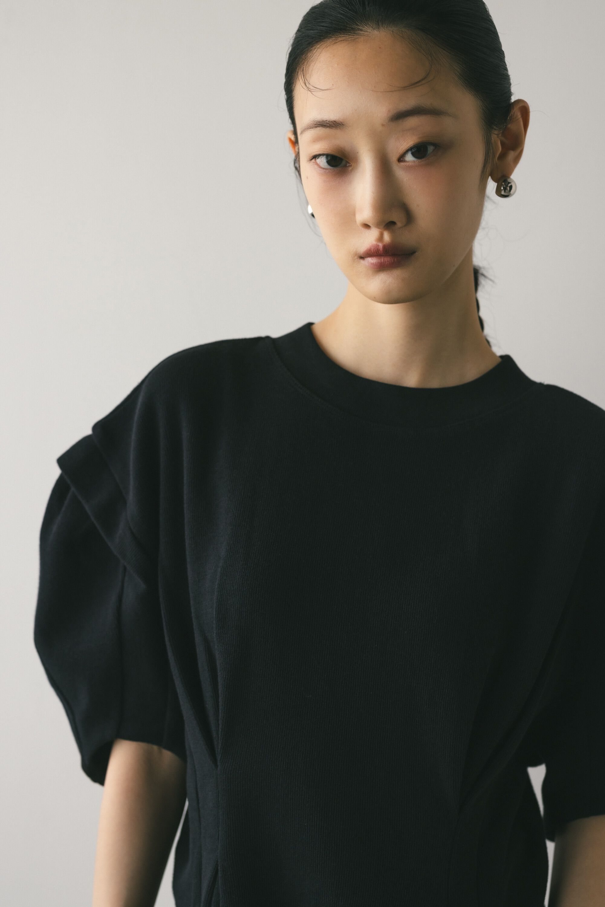 STYLEMIXER「ウエストタックラッセルカットワンピース」|ワンピース|
