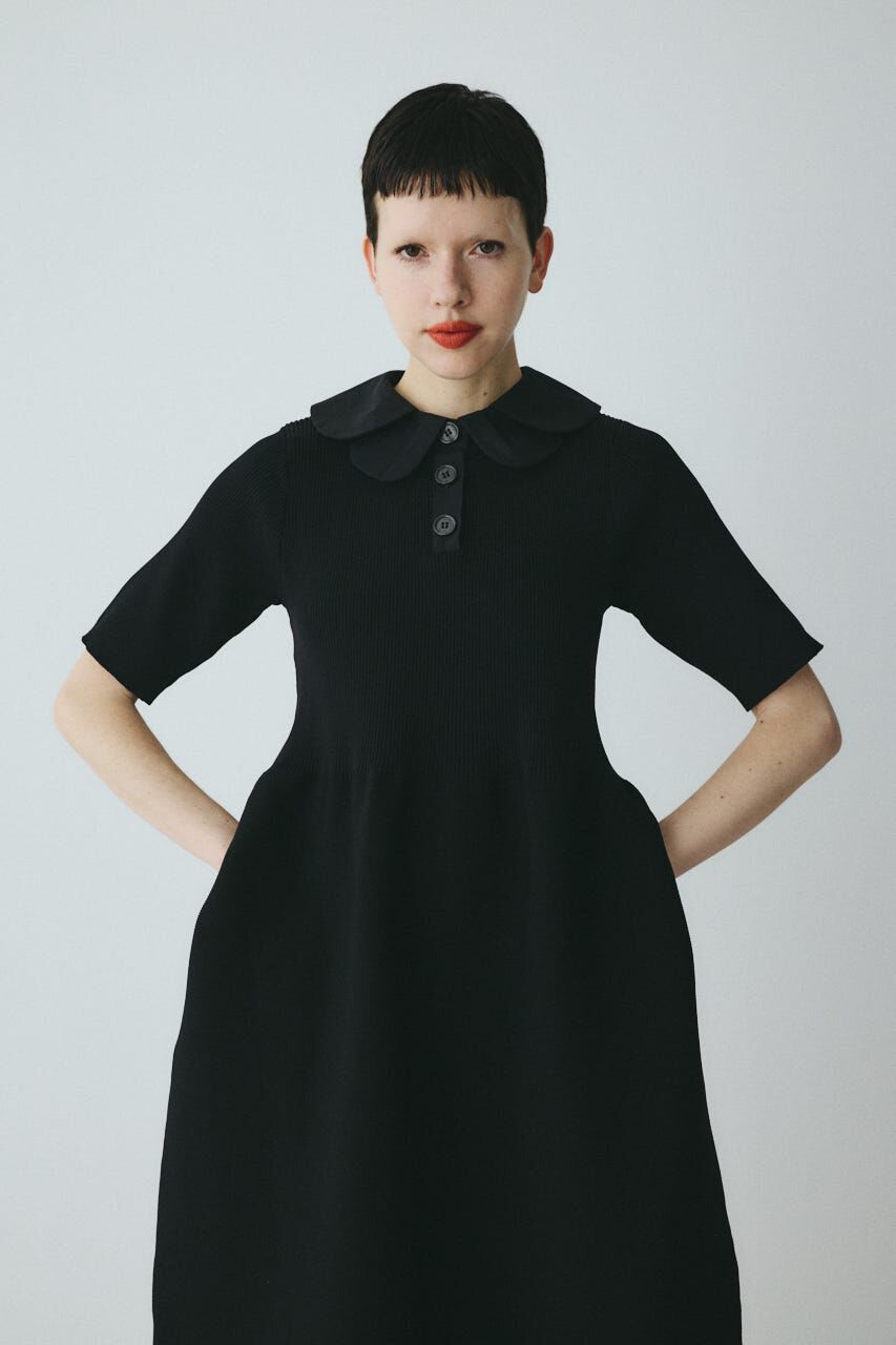 HeRIN.CYE「Knit balloon dress」|ワンピース|
