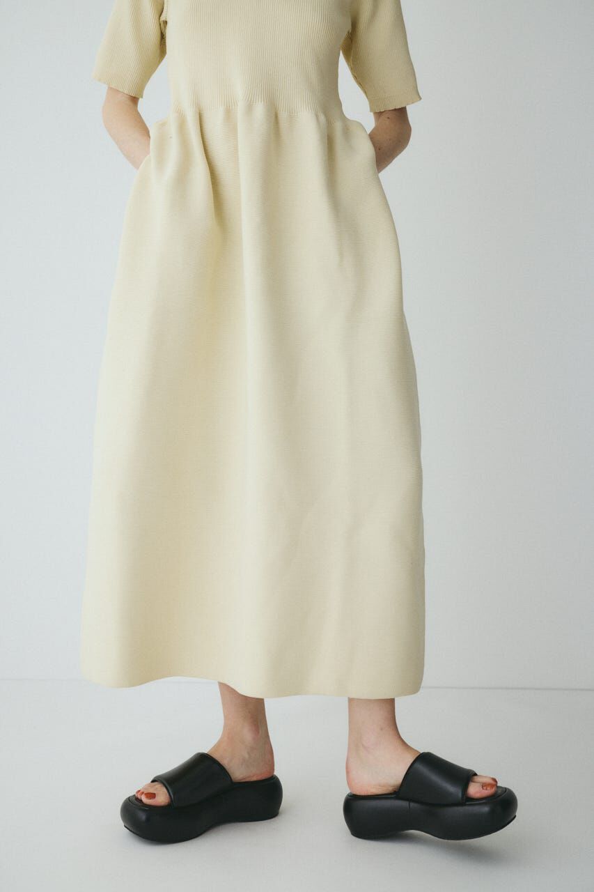 HeRIN.CYE「Knit balloon dress」|ワンピース|