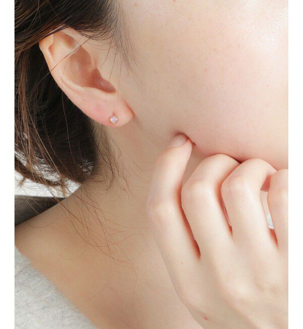 Jouete「K10YG オパール ピアス」|ピアス|
