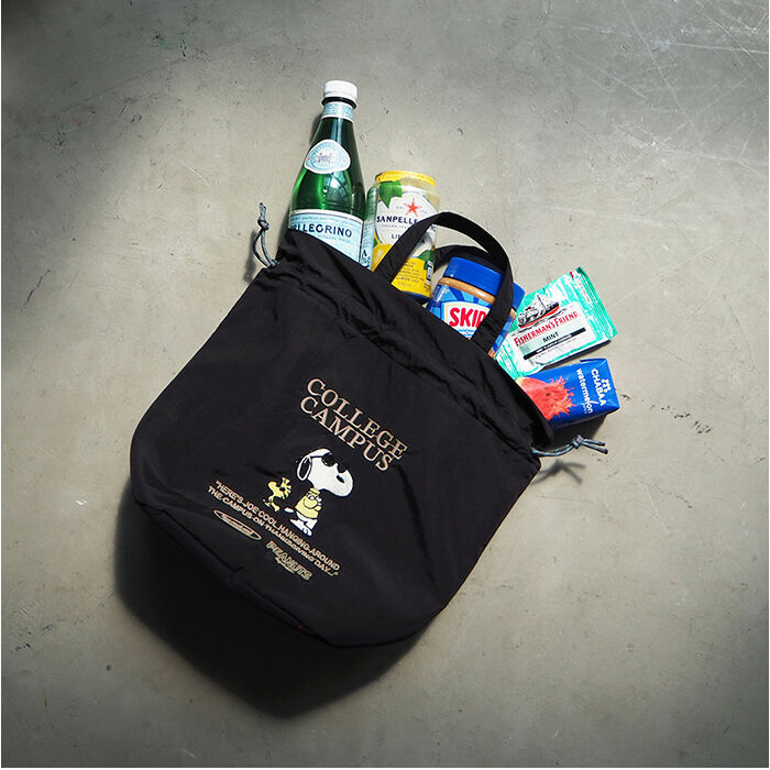 BACKYARD FAMILY「スヌーピー ランチバッグ 通販 ランチトート ランチトートバック 弁当袋 ランチ巾着袋 巾着バッグ」|食器・キッチングッズ|