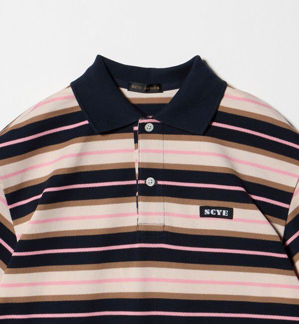 UNITED ARROWS「【別注】＜Scye ＞ボーダー ポロワンピース ‐united LOVE project 2026」|ワンピース|