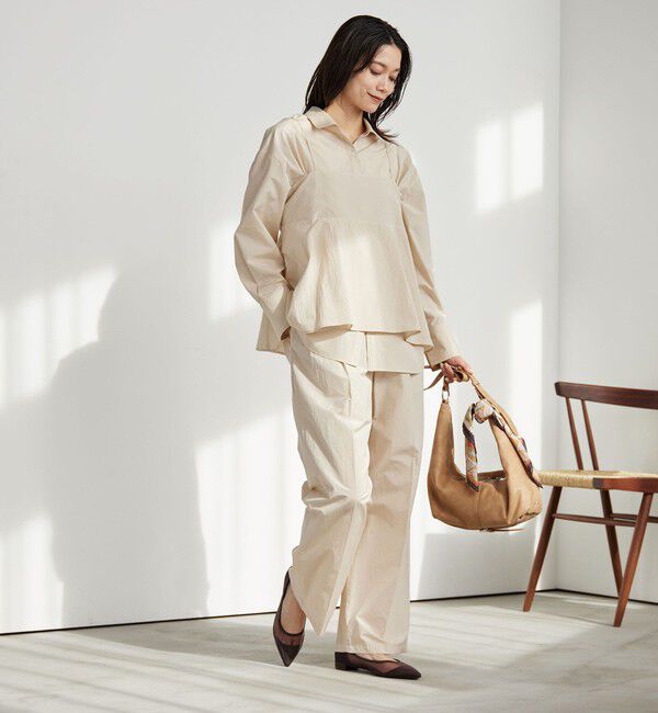 UNITED ARROWS green label relaxing「FAbRICA ウエスト タック シャツ」|シャツ・ブラウス|