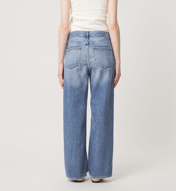 BEAUTY&YOUTH UNITED ARROWS「【別注】＜upper hights＞THE NIECE MID RISE ライトオンス デニムパンツ/コバルト」|デニム|