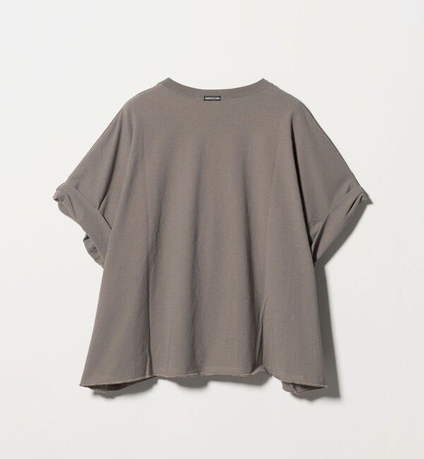 BEAUTY&YOUTH UNITED ARROWS「＜Americana＞ロールアップ クロップド Tシャツ」|Tシャツ・カットソー|