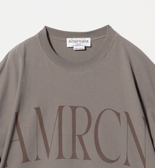 BEAUTY&YOUTH UNITED ARROWS「＜Americana＞ロールアップ クロップド Tシャツ」|Tシャツ・カットソー|