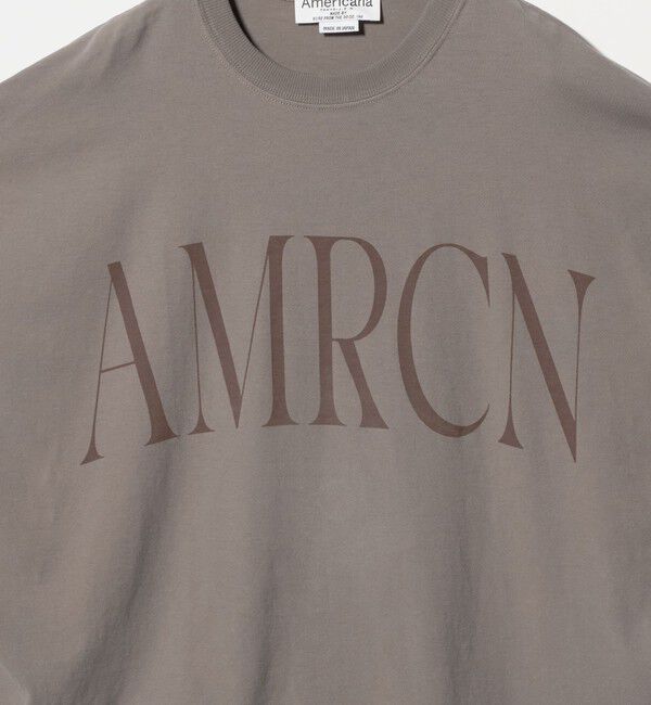 BEAUTY&YOUTH UNITED ARROWS「＜Americana＞ロールアップ クロップド Tシャツ」|Tシャツ・カットソー|