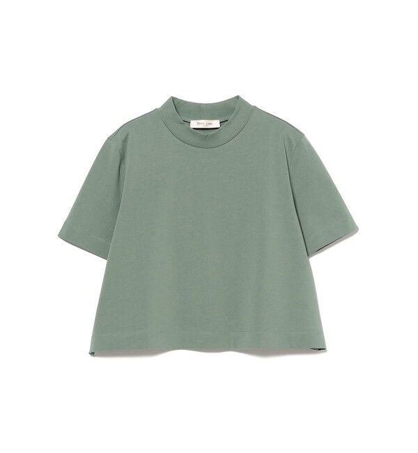 Demi-Luxe BEAMS 「モックネック ショート Tシャツ」|Tシャツ・カットソー|