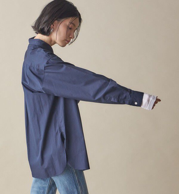 SHIPS for women「SHIPS NINE CASE:〈洗濯機可能〉レギュラーカラー シャツ」|シャツ・ブラウス|