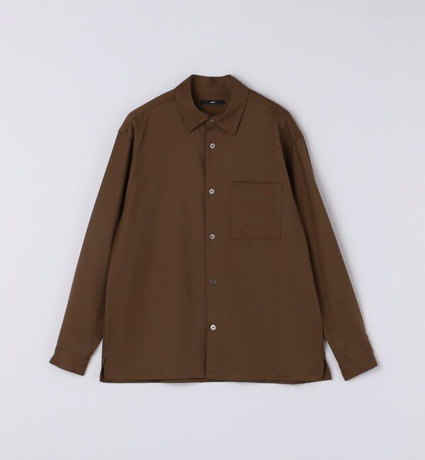 SHIPS「SHIPS: SMART MERINO(R) レギュラーカラー シャツ」|シャツ・ブラウス|キャメル