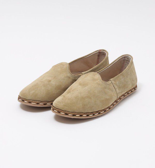 SHIPS「SABAH: SABAH SUEDE SLIP ON」|その他|ベージュ