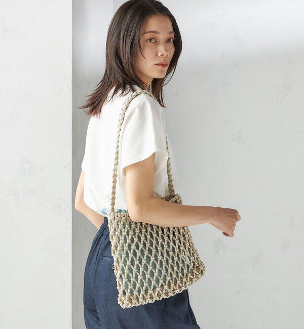 SHIPS for women「《一部追加予約》〈接触冷感〉ポンチ ドルマン TEE」|Tシャツ・カットソー|