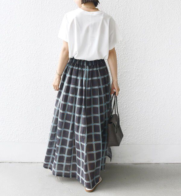SHIPS for women「《一部追加予約》〈接触冷感〉ポンチ ドルマン TEE」|Tシャツ・カットソー|