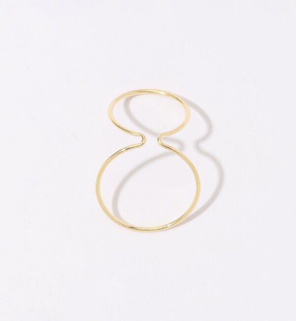 TOMORROWLAND GOODS「SASKIA DIEZ ダブルサークル イヤーカフ」|イヤーカフ|