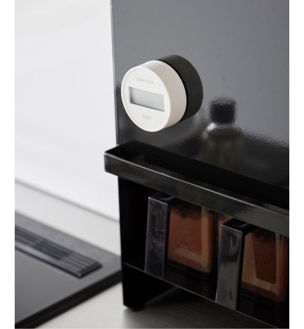 journal standard Furniture「《WEB限定》【tower/タワー】前が開く 隠せる調味料ラック」|食器・キッチングッズ|